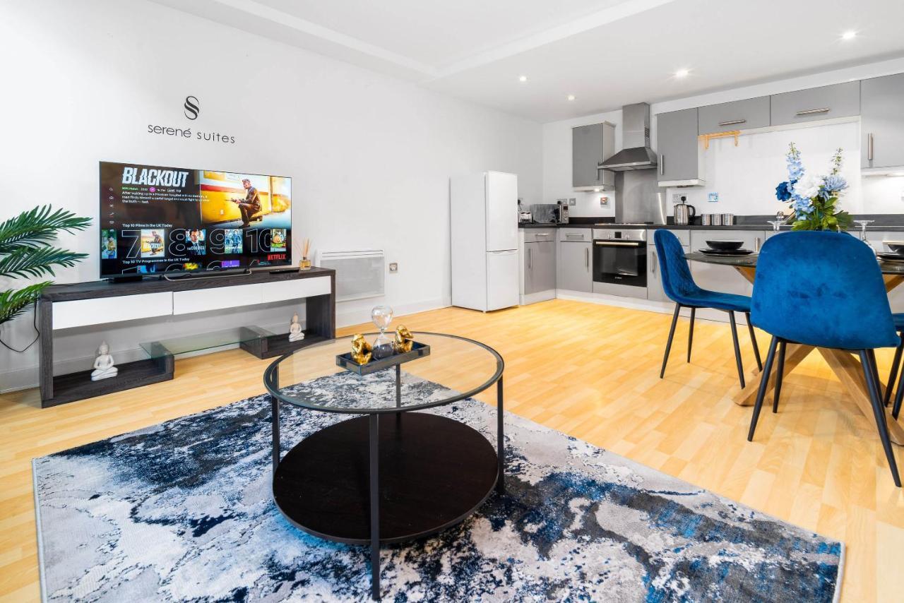 Beautiful Birmingham Central Spacious Apartment-Free Parking, Wifi, Contractors, Hs2, Bullring, Birmingham City Fc Eksteriør billede